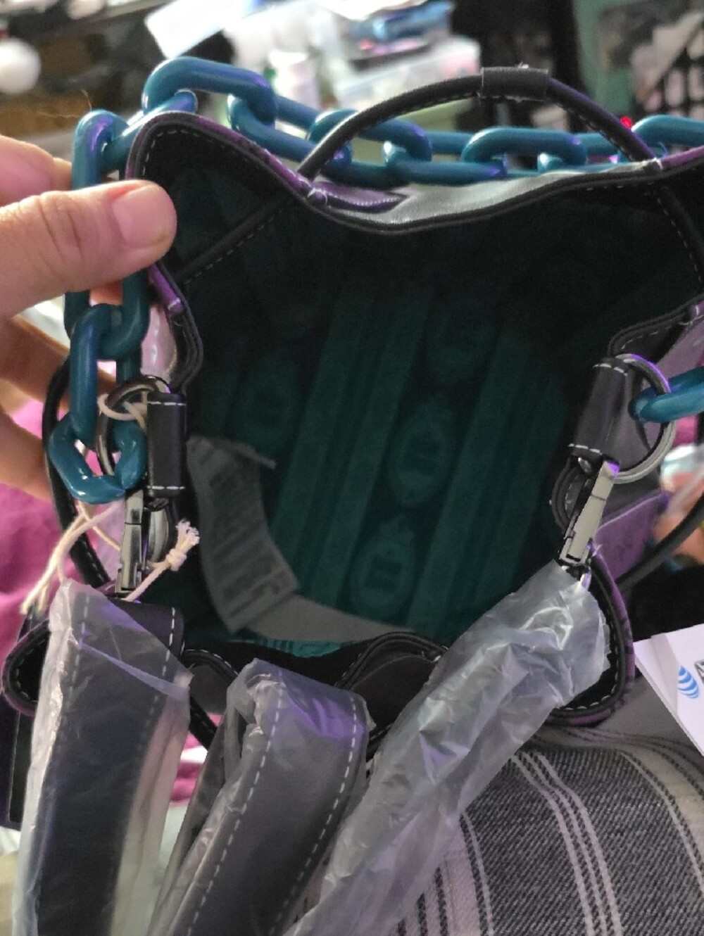NEW W/tags! Exclusive Disney Parks Loungefly Haunted Mansion Wallpapper Backpack - Picture 4 of 6